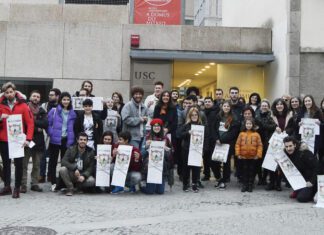 Encontros con destacados artistas galegos en Lugo Participantes en fin de curta
