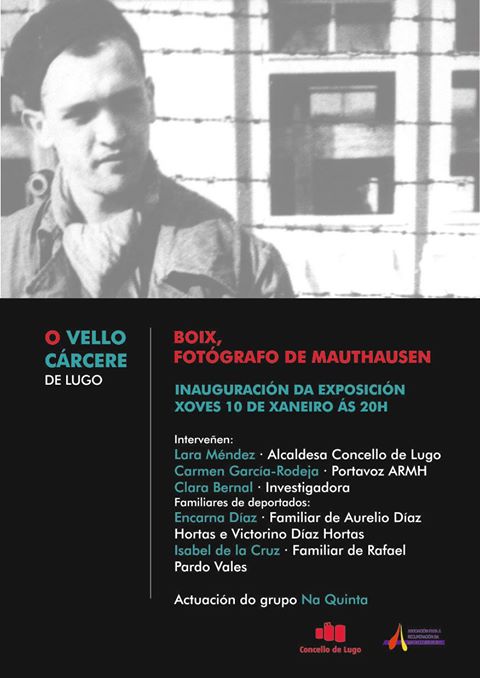 Exposición sobre Francesc Boix, o fotógrafo de Mautahusen, no Vello Cárcere de Lugo