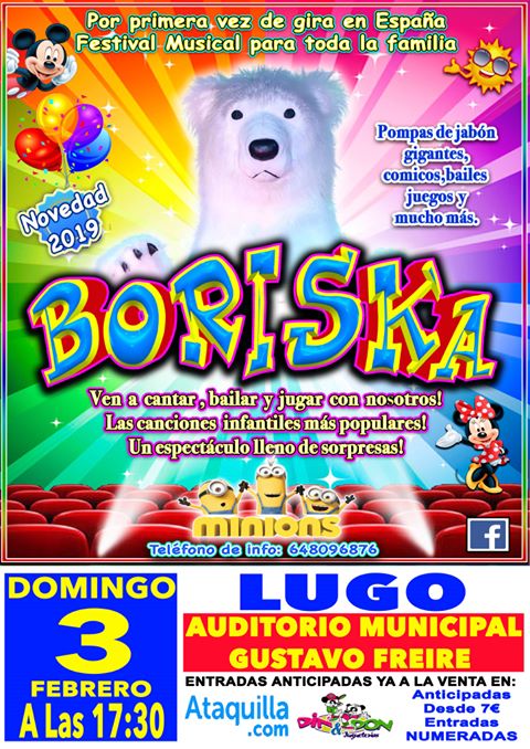 Espéctaculo musical e de circo: Boriska