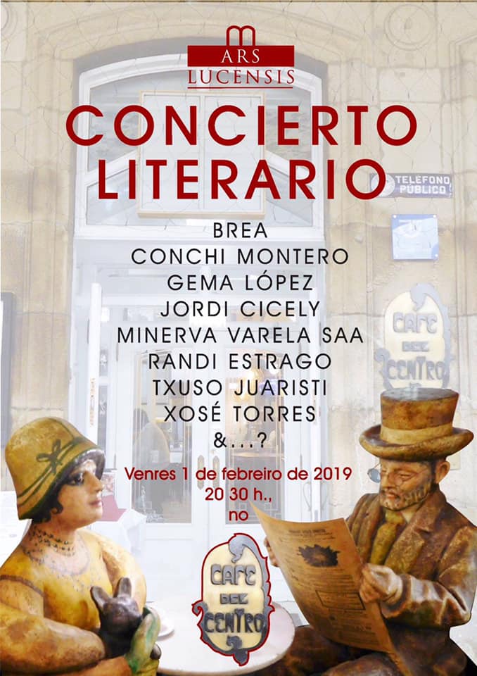 Concierto literario con grandes artistas de Lugo