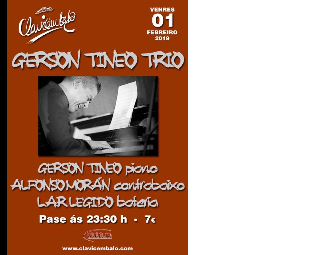 Concierto Gerson Tineo Trio en el Club Clavicémbalo