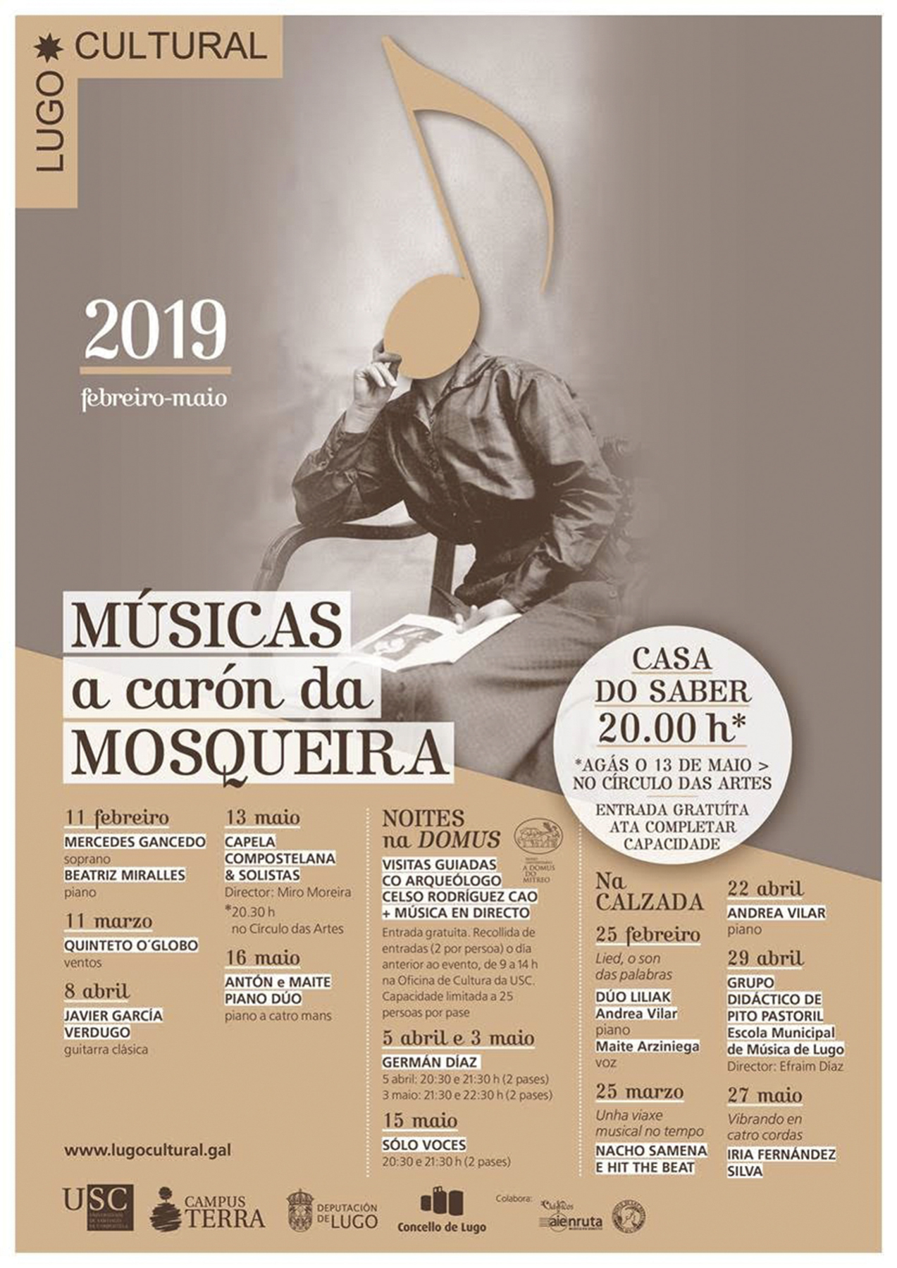 "Músicas ao carón da Mosqueira" de Lugo Cultural