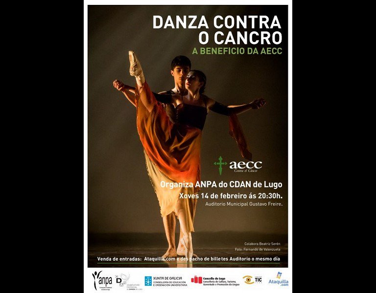 Segunda edición da “Gala de danza contra o cancro”