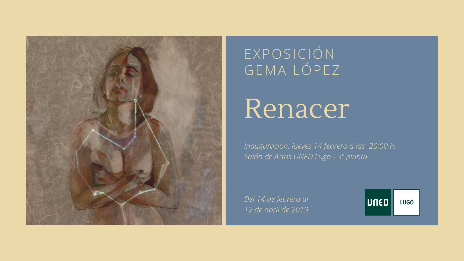 Inauguración de la exposición "Renacer" de Gema López