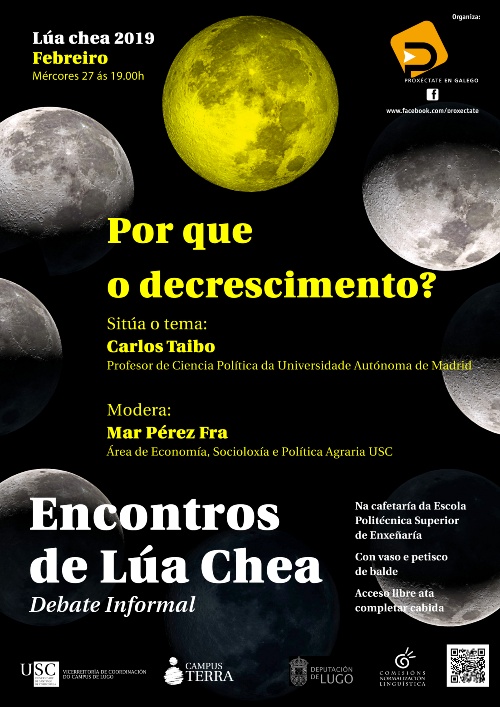 Encontros de Lúa Chea: Por que o decrescimento? con Carlos Taibo