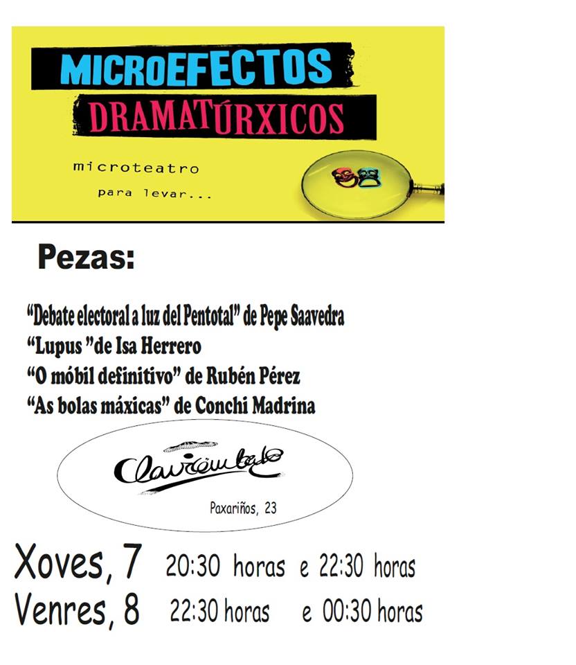 Microefectos Dramatúrxicos no Club Clavicémbalo de Lugo