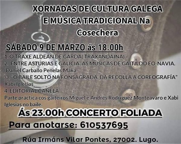 Xornadas de cultura galega e música tradicional
