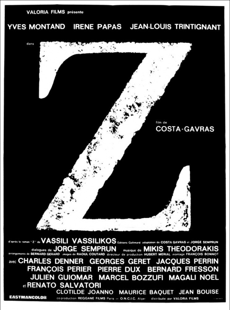 Cine: "Z" dentro da retrospectiva sobre Costa Gavras