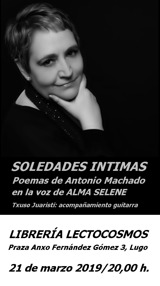 Recital poético homenaje a Antonio Machado en Lectocosmos