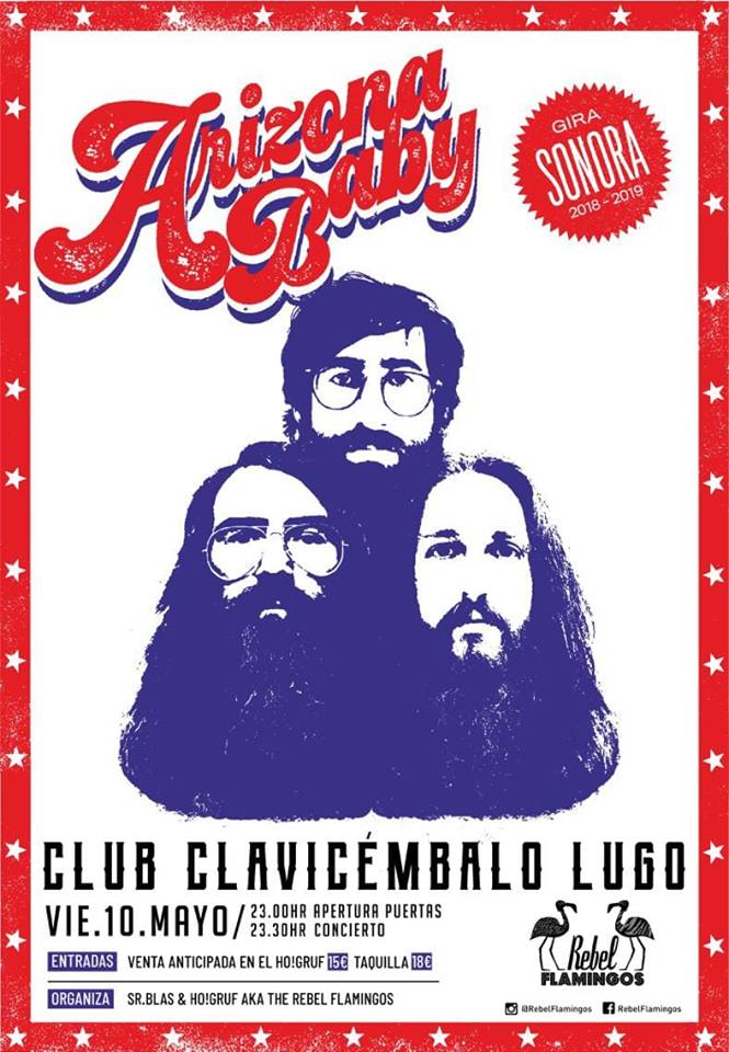 Concierto de "Arizona Baby" en el Clavi
