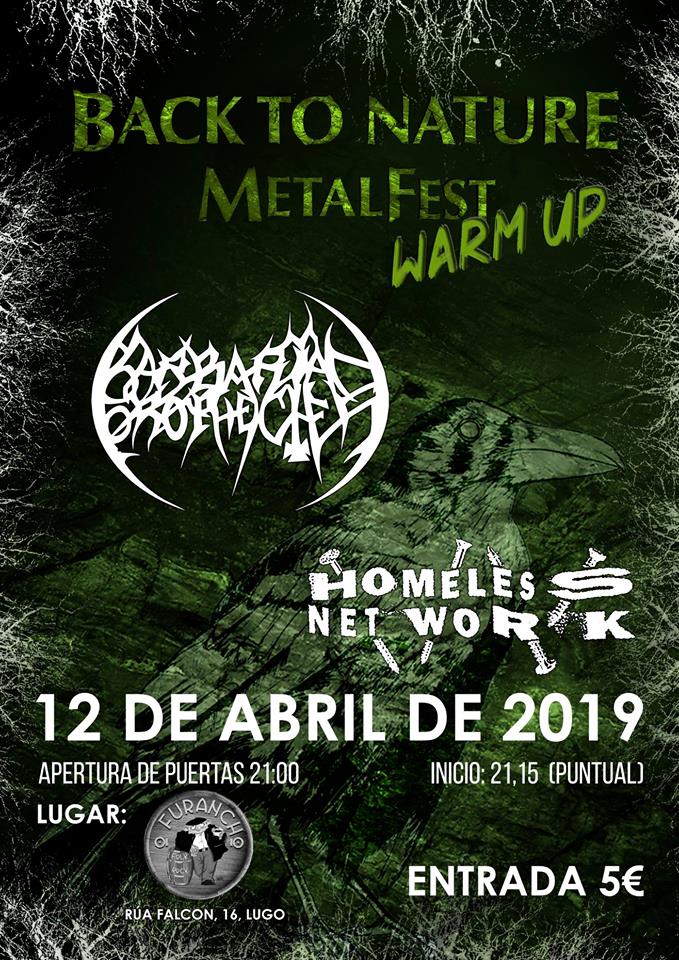 Back to Nature Metal Fest Warm Up 2019 no Furancho