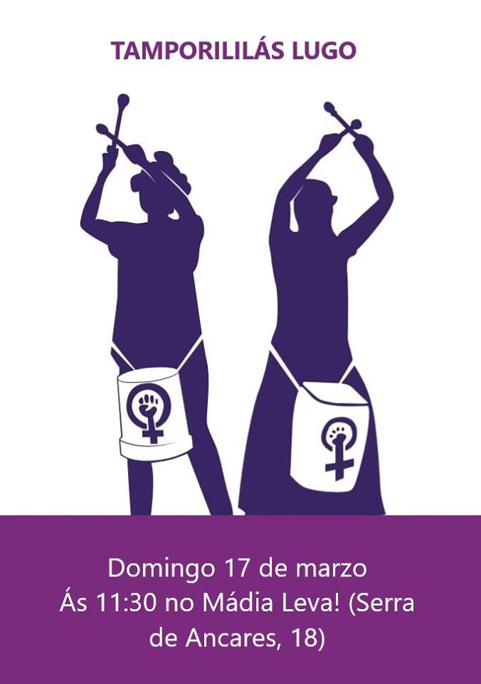 Tamborililás Lugo, ensaios batukada feminista