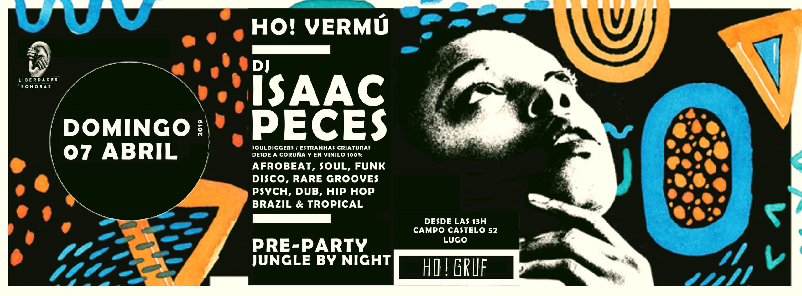 Isaac Peces & Ho! Vermú "Pre-party oficial" Jungle By Night
