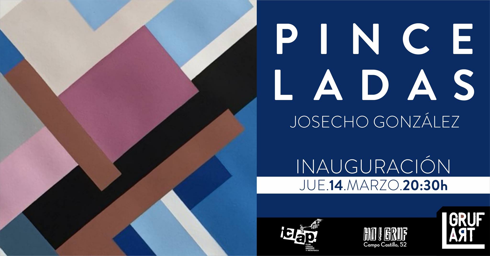 Inauguración de exposición: "Pinceladas" por Josecho González