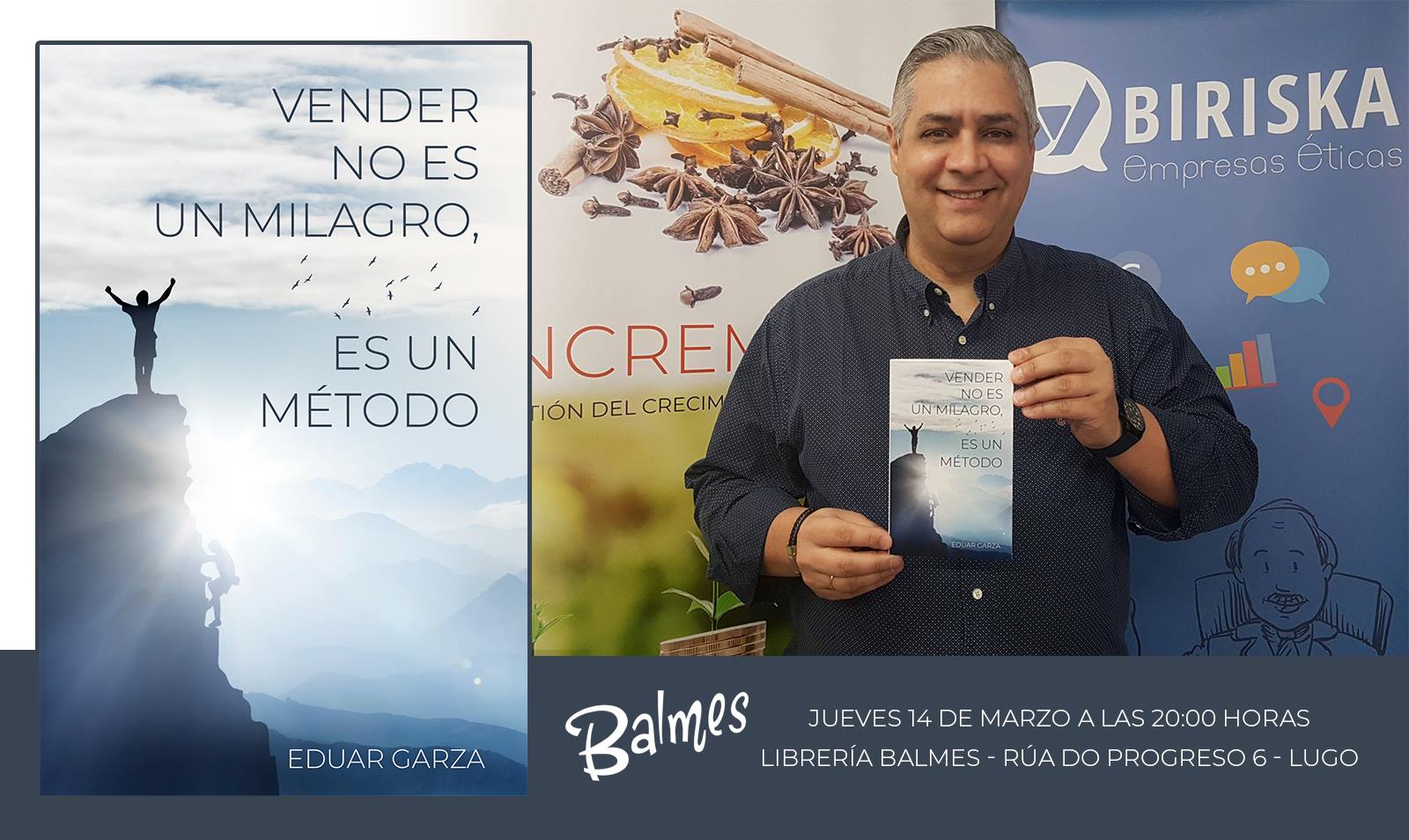 Presentación del libro "Vender no es un milagro, es un método"