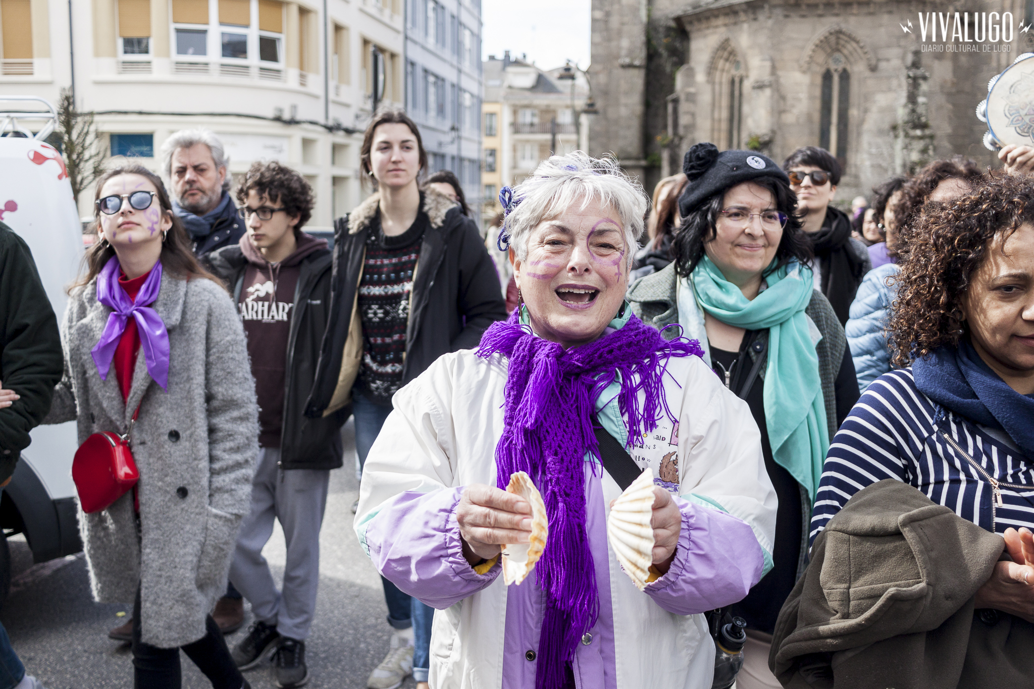 Manifestación Feminista en Lugo