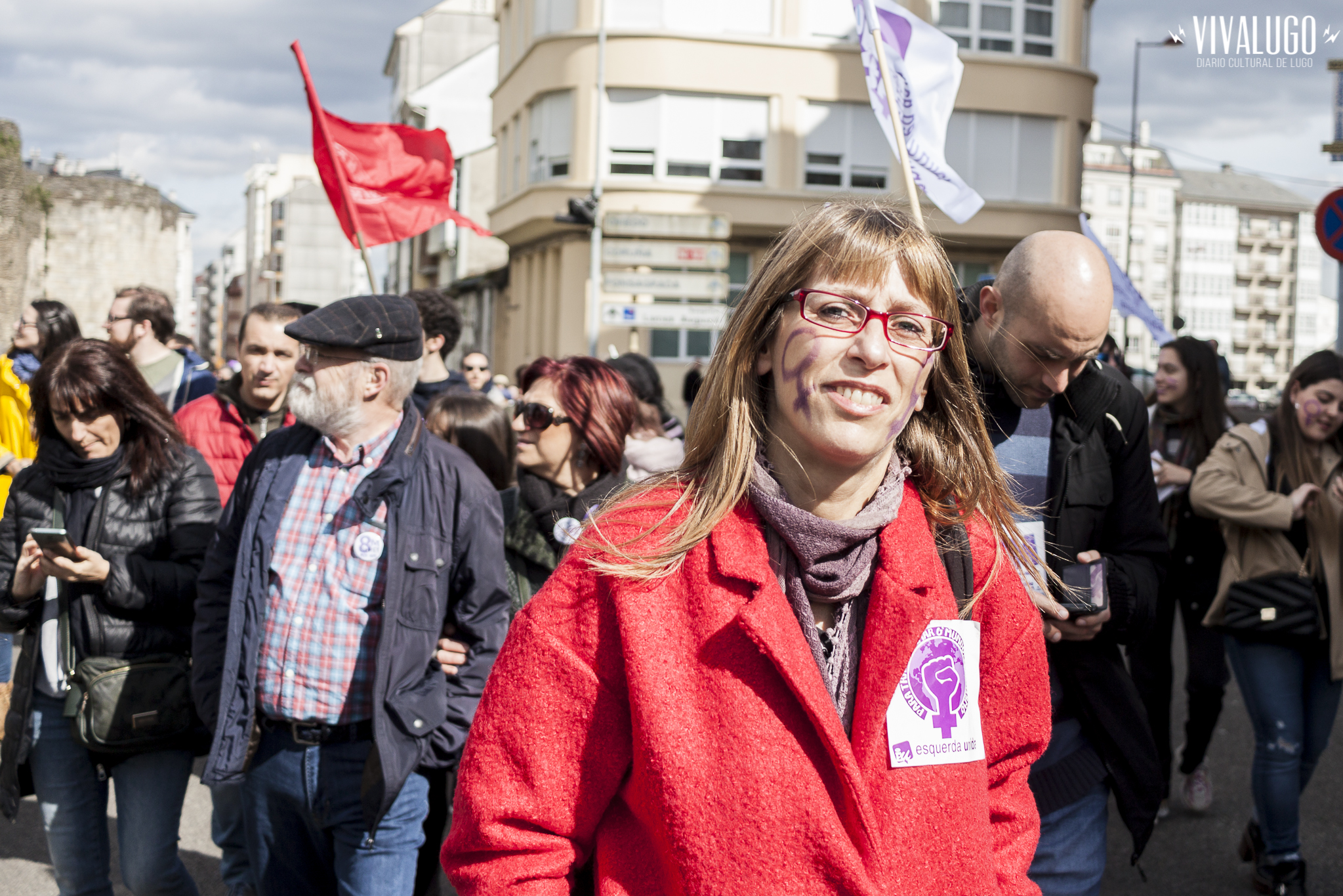 Manifestación Feminista en Lugo