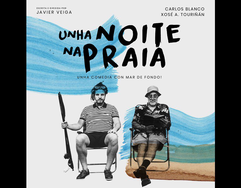 Touriñán e C. Blanco de novo en Lugo con "Unha Noite Na Praia"