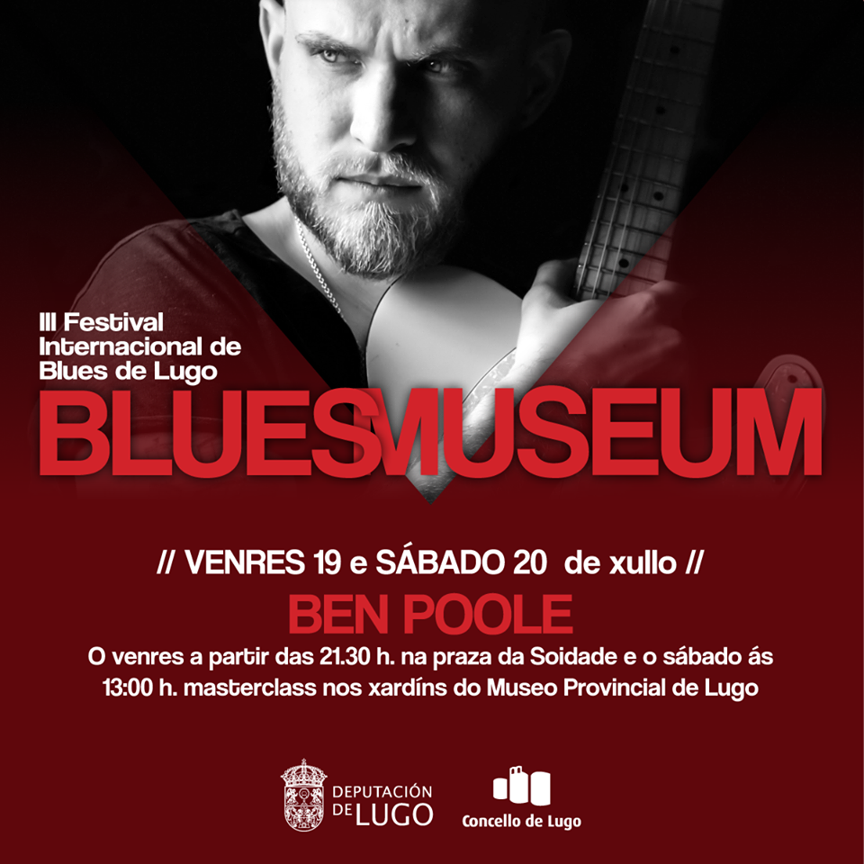 Cartel do Blues Museum 2019 – Festival Internacional de Blues de Lugo