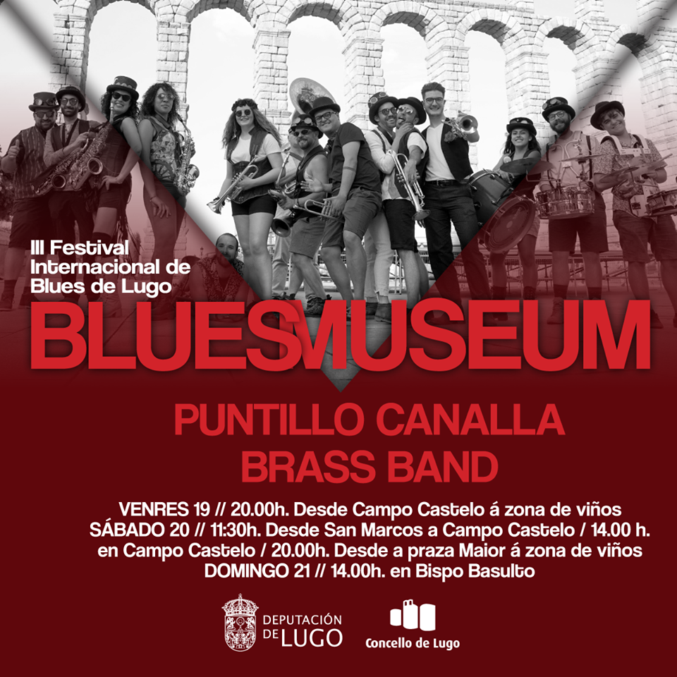 Cartel do Blues Museum 2019 – Festival Internacional de Blues de Lugo