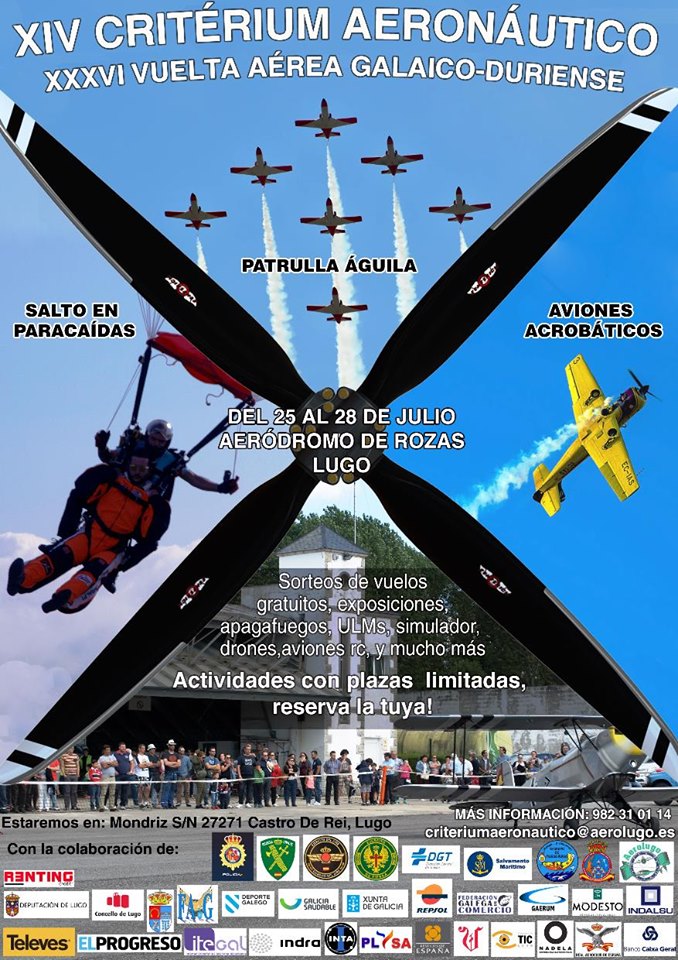 XIV Edición del Critérium Aeronáutico Galicia 2019