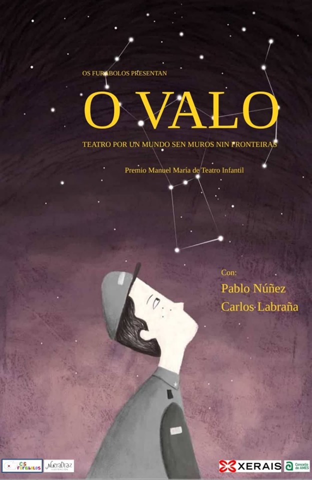Teatro: "O Valo" na librería Biblos de Lugo