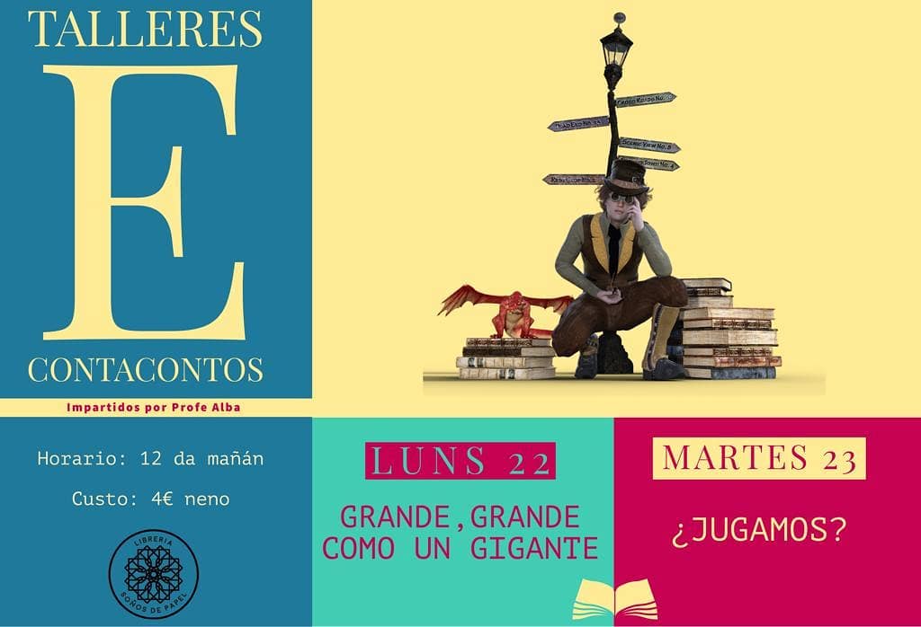 Cuentacuentos en la librería "Soños de Papel" de Lugo