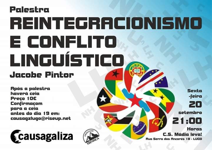 Palestra - Reintegracionismo e conflito linguístico