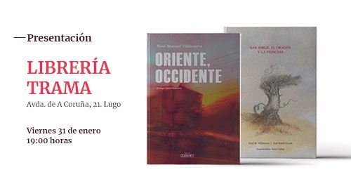 Cartel de Librería Trama - Presentación de la editorial Páginas de Zahorí