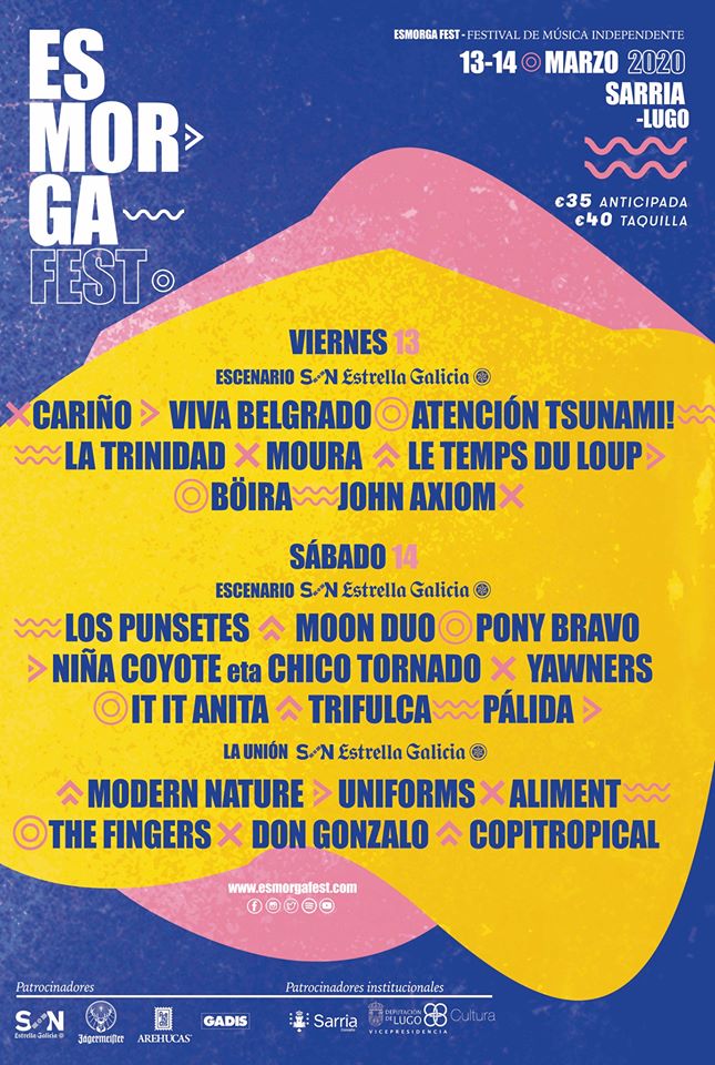 Cartel del Esmorga Fest - Festival de Música Independiente en Sarria