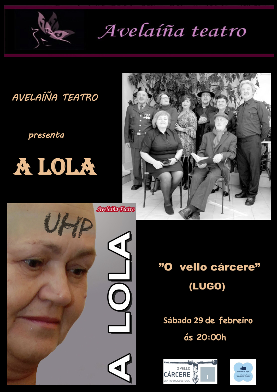 Teatro: "A Lola" pola compañía Avelaiña Teatro en Lugo