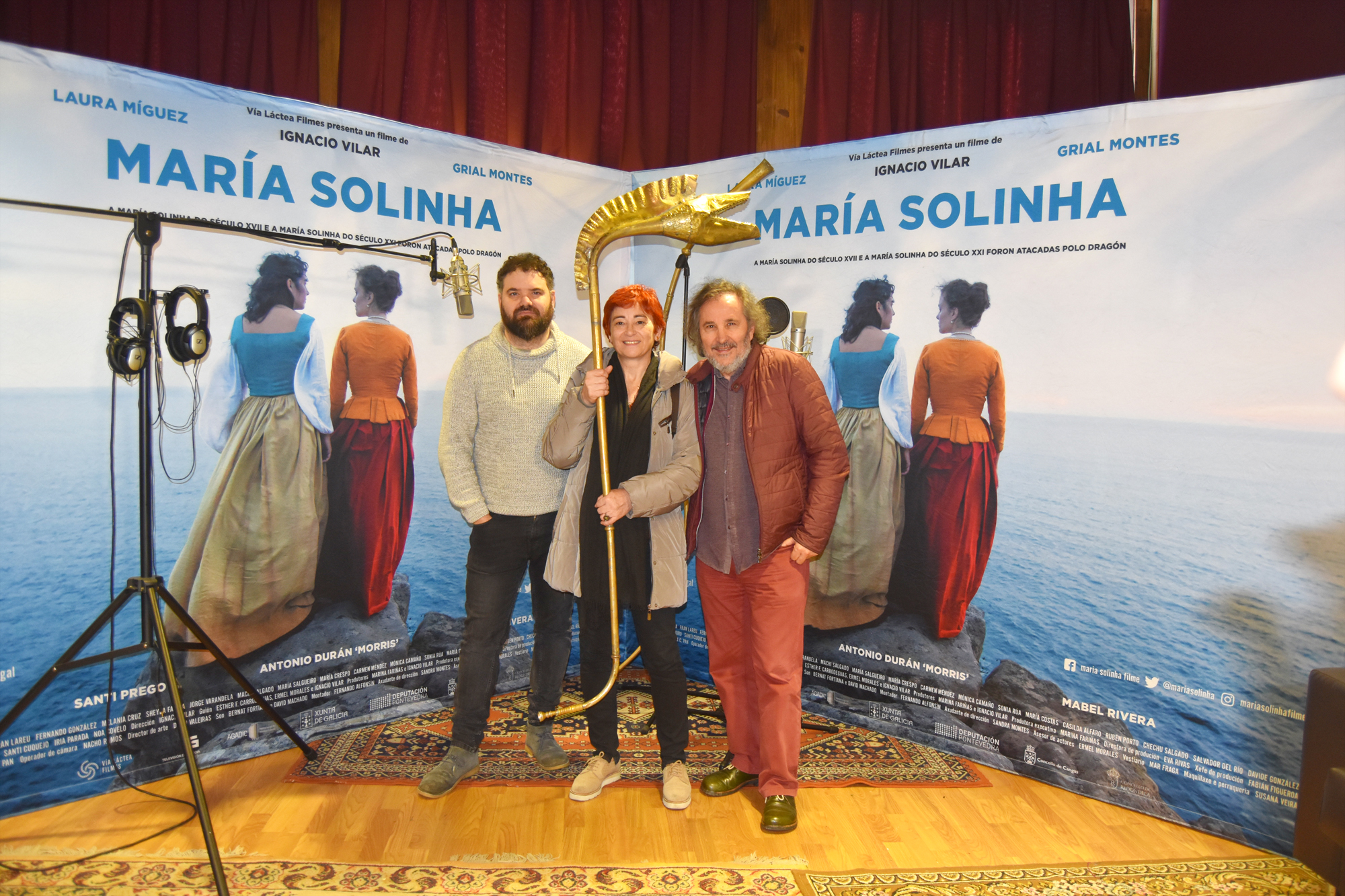 A área de Cultura colaborará na promoción da película María Solinha