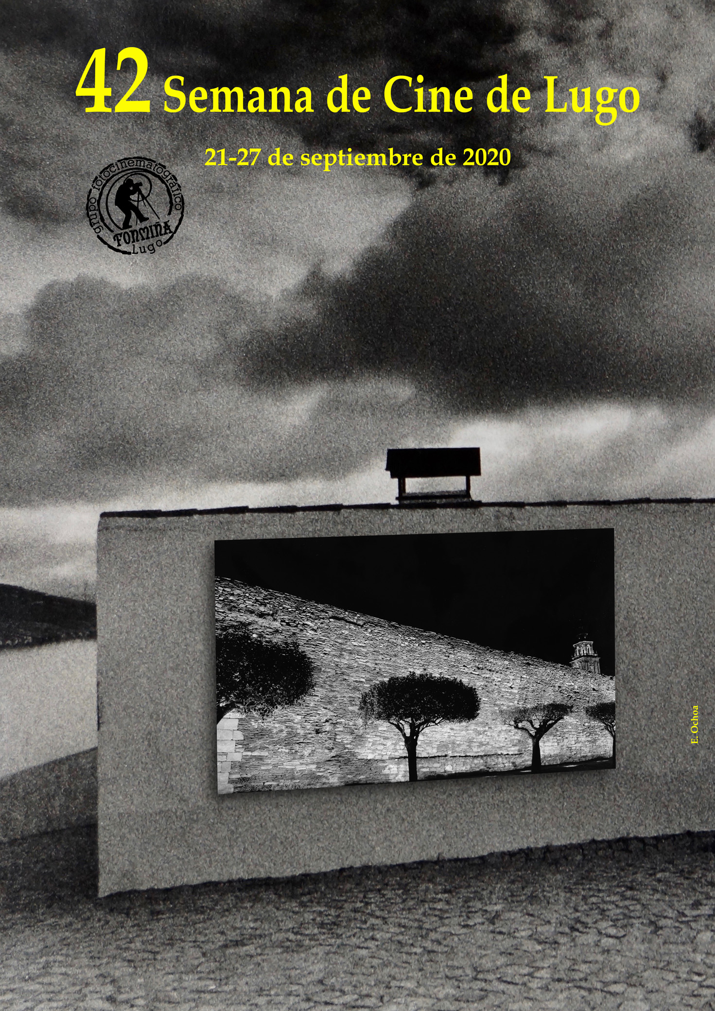 Cartel anunciador Semana de Cine de Lugo 2020 -