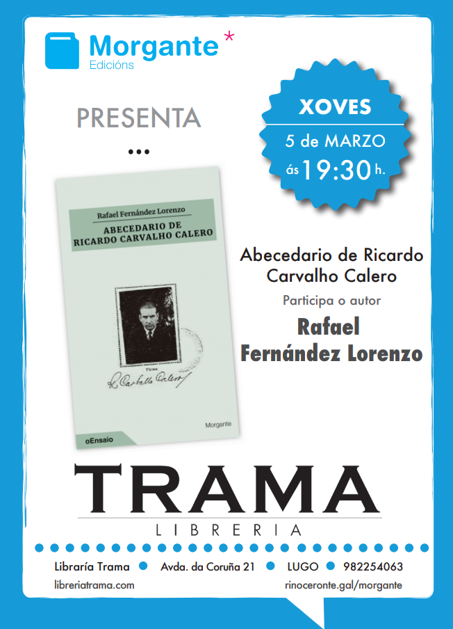 Trama - Presentación de Abecedario de R. Carvalho Calero