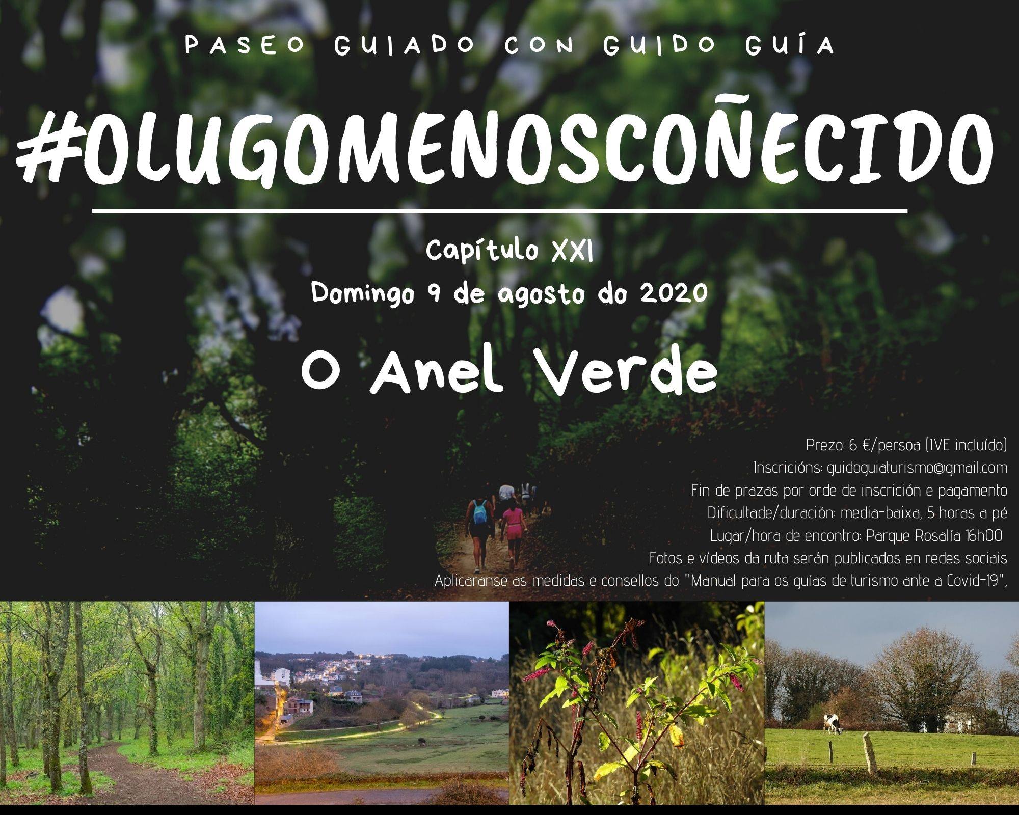 Paseo guiado polo Lugo menos coñecido #OAnelVerde