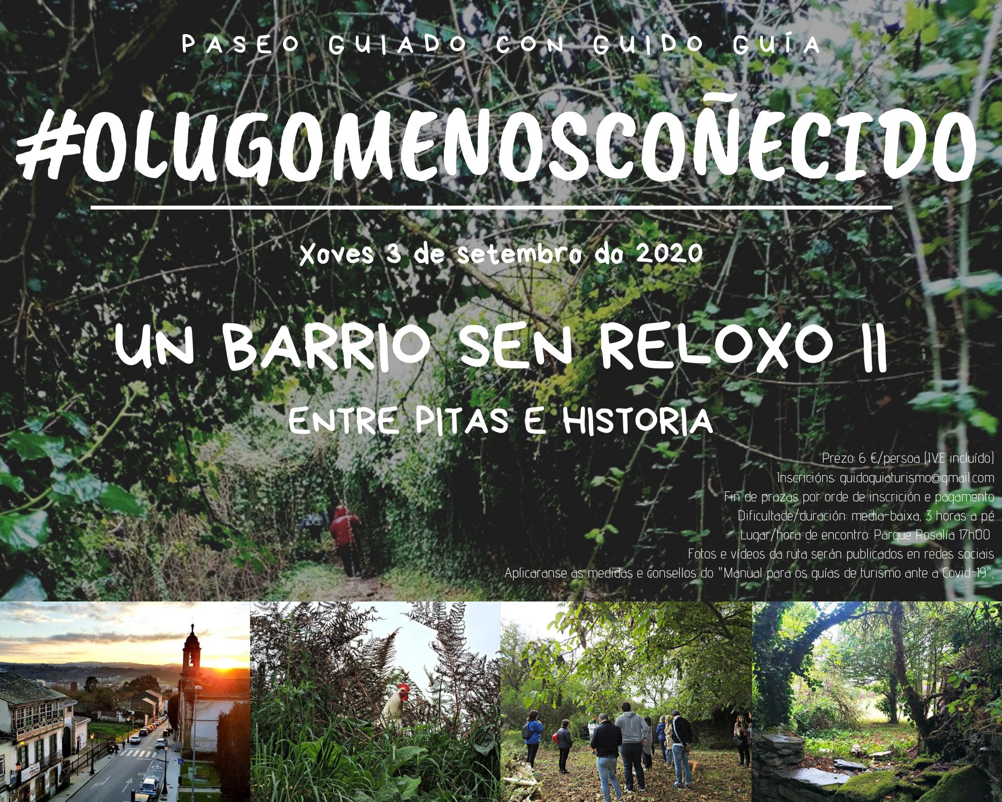 Paseo guiado polo Lugo menos coñecido #UnBarrioSenReloxo II