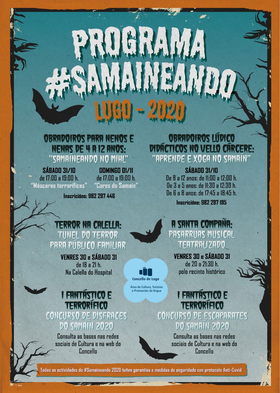 Samaín 2020 en Lugo - Programa de Cultura