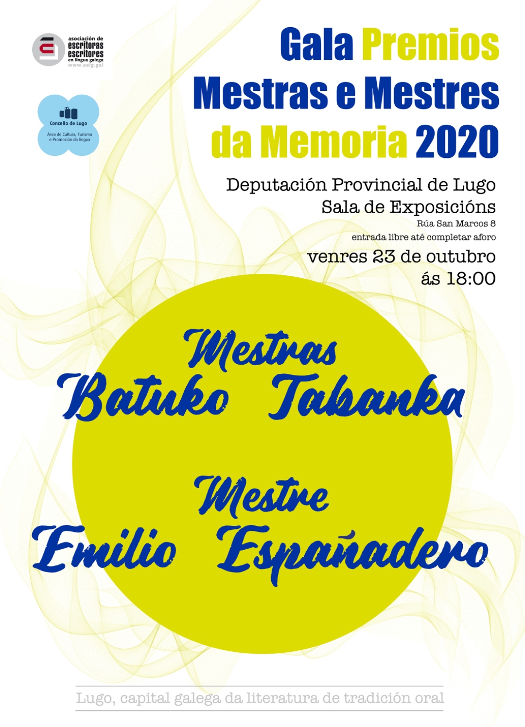 Gala Premios Mestras e Mestres da Memoria 2020