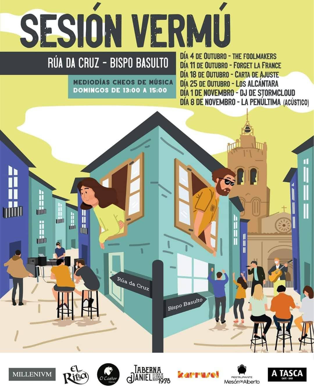 Sesión Vermú Rúa da Cruz - Bispo Basulto
