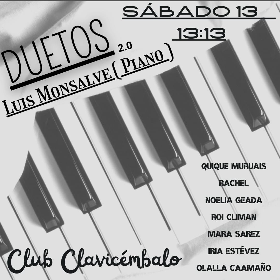 Club Clavicémbalo - Duetos con Luis Monsalve
