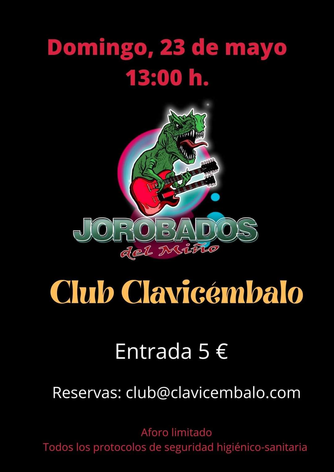 Club Clavicémbalo - Jorobados del Miño en concierto