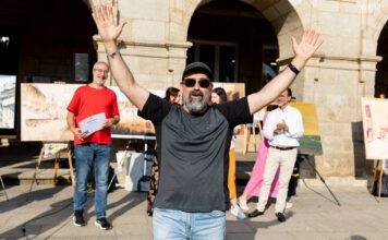 Manuel Carballeira Rivas gaña o Certame de Pintura Rápida de Lugo 2025