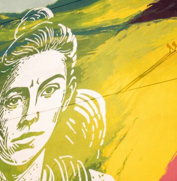 Fotografías – “Camiño en cor”, mural de Iago Eireos en Lugo