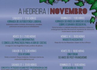 A Hedreira Lugo – Programación de Novembro 2025