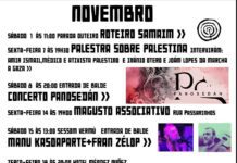 Mádia Leva – Programación Novembro 2025