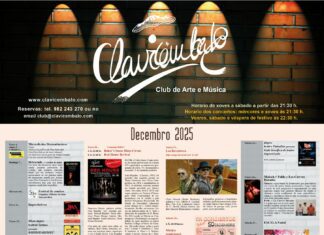 Programa do Club Clavicémbalo – Decembro 2025