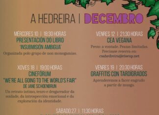 Programa de A Hedreira Lugo – Decembro 2025