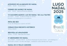 Programación do Nadal 2025–2026 en Lugo