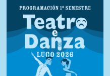 Programación do Auditorio Gustavo Freire no primeiro semestre do 2026