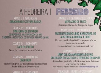 Programación na Hedreira – Febreiro 2026